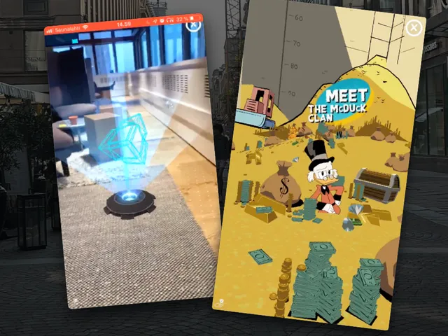mobile app/game project - Unity AR Ads
